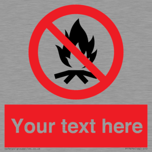 Custom prohibition No campfire